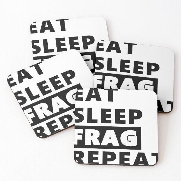 Item preview, EAT SLEEP FRAG REPEAT designed and sold by TheRedneckWitch.