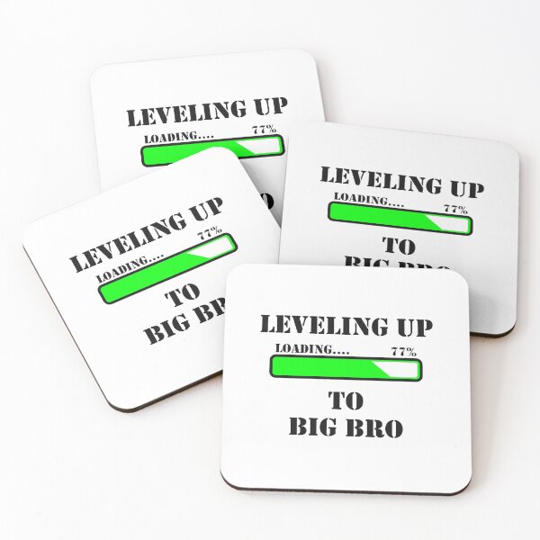 Item preview, Leveling Up To Big Bro Brother Announcement designed and sold by LA diseños.