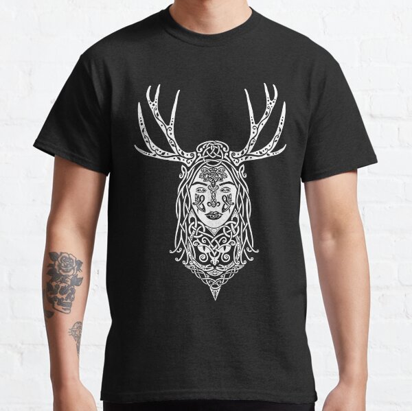 Freyja, Goddess of Love, Beauty and Fertility - White Classic T-Shirt