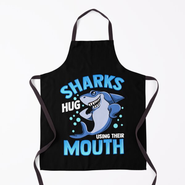 Item preview, Cute & Funny Sharks Hug Using Their Mouth designed and sold by perfectpresents.