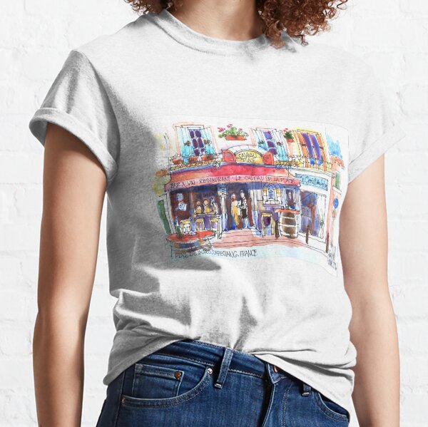 Capestang Village, South of France Classic T-Shirt
