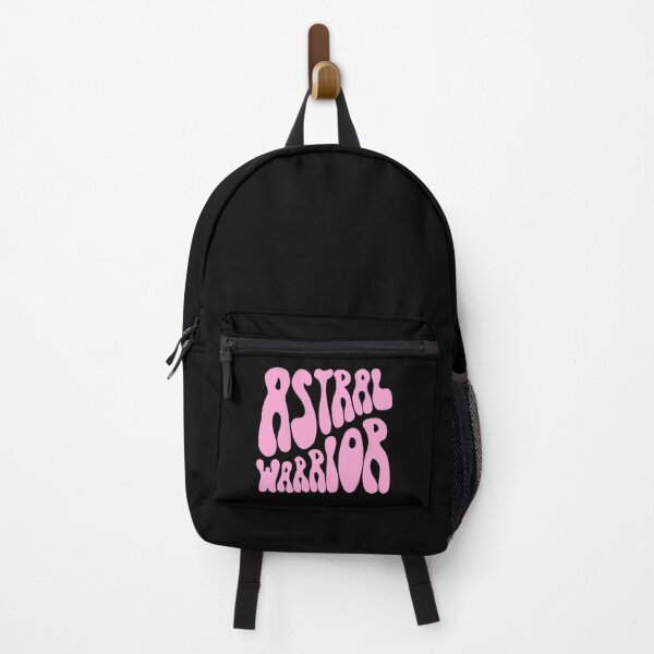 Item preview, Astral Warrior Groovy Retro 70s Hand Lettered Pink designed and sold by WPahat.