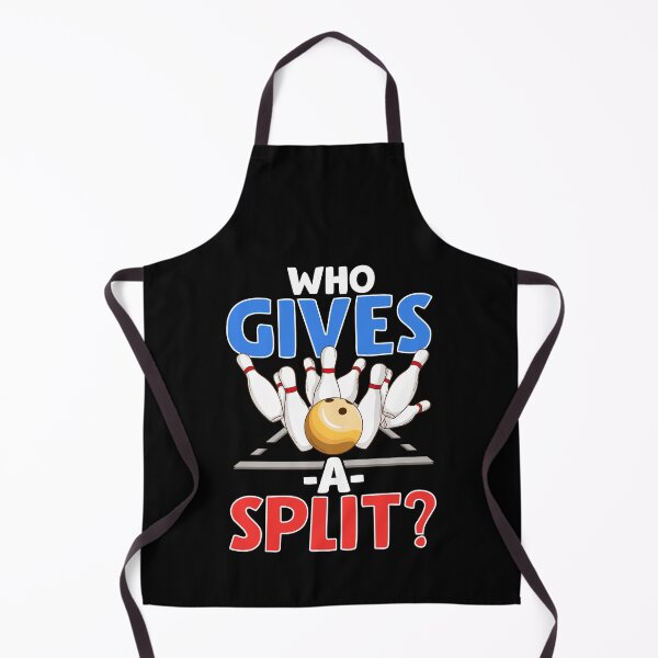 Item preview, Cute & Funny Who Gives A Split Pun Bowler designed and sold by perfectpresents.