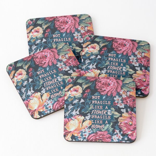 Item preview, not fragile like a flower fragile like a bomb designed and sold by Naomiblaine.