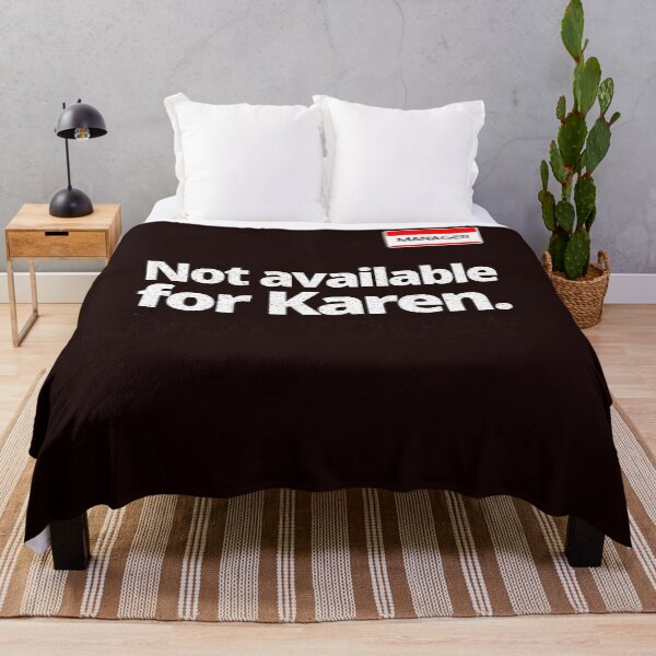 Item preview, Not available for Karen, Speak to the Manager designed and sold by joanaoberg.