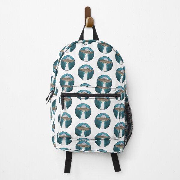 Item preview, Cute UFO with blue background designed and sold by Butterfly-Dream.