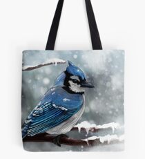 Blauer Jay Tote Bag