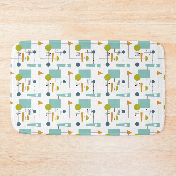 Item preview, Retro Flow Chart Mid Century Modern Pattern  designed and sold by Orchard Berry.
