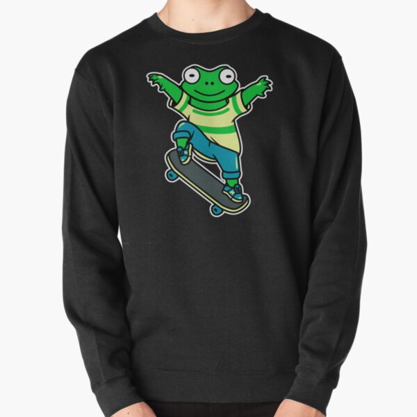 Skateboard Frog Sweatshirts & Hoodies Redbubble