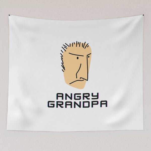 Artikelvorschau, Angry Grandpa von SIMPLE entworfen und verkauft von FawadAhmad.