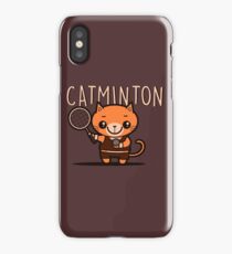 Catminton iPhone Case