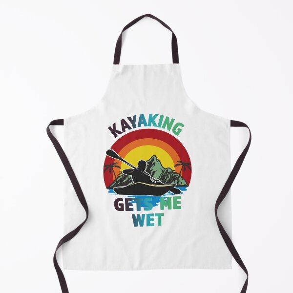 Item preview, Kayaking Gets Me Wet - Great gift for The Kayak Fan - Multi Color lettering & Multi color Design designed and sold by Richard529.