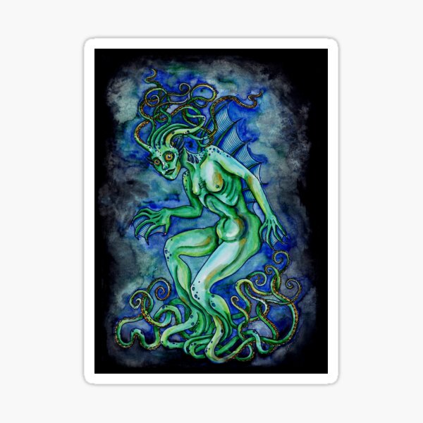 Item preview, Lady of Tentacles designed and sold by HintermSpiegel.