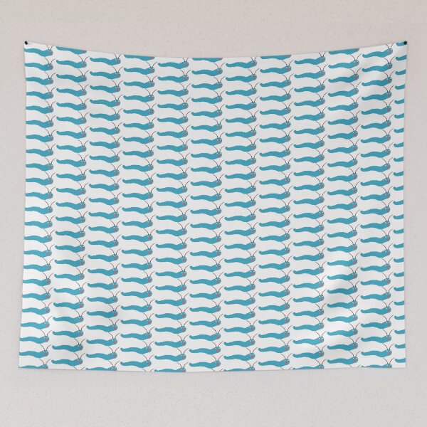 Item preview, Cute Blue caterpillar designed and sold by hop2swing.