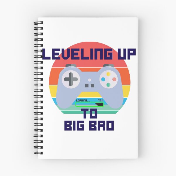 Item preview, Leveling Up to Big Brother Funny Gamer Brother Announcement designed and sold by LA diseños.