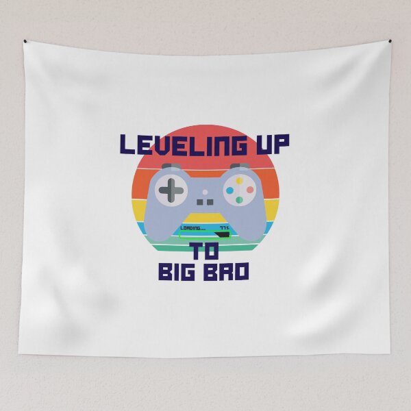 Item preview, Leveling Up to Big Brother Funny Gamer Brother Announcement designed and sold by LA diseños.