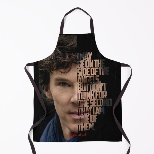 Item preview, Sherlock Tv Show quote poster designed and sold by Enea Kelo.