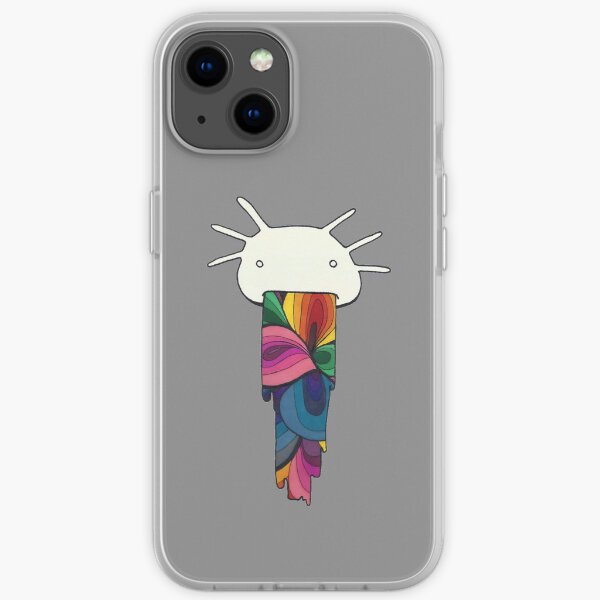 Pukey Blankface Axolotl iPhone Soft Case