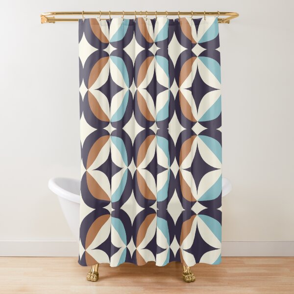 Mid Century Modern Mcm Skandia Shower Curtain For Sale By Kwillhoite