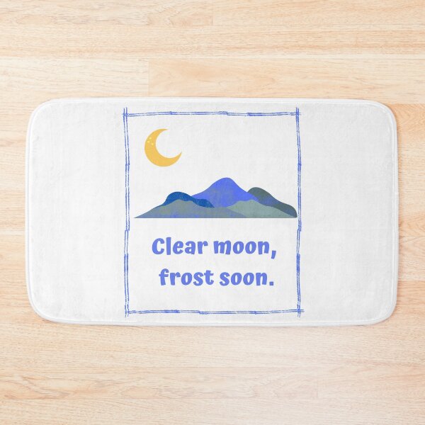 Item preview, Clear moon, frost soon. designed and sold by MihaiER.