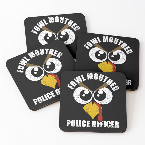 Item preview, Foul Mouther Police Officer Thanksgiving  designed and sold by mermaidselina.