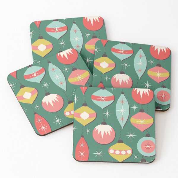 Item preview, Mid Century Modern MCM Vintage Christmas Ornaments designed and sold by kwillhoite.