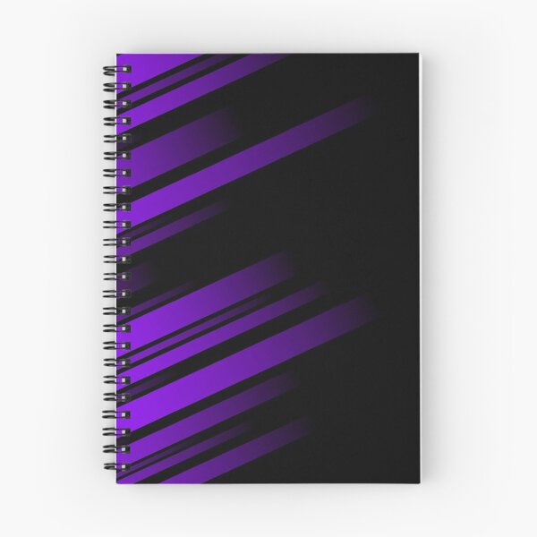 Item preview, Abstract Purple and Black Striped designed and sold by SoccaTamam.