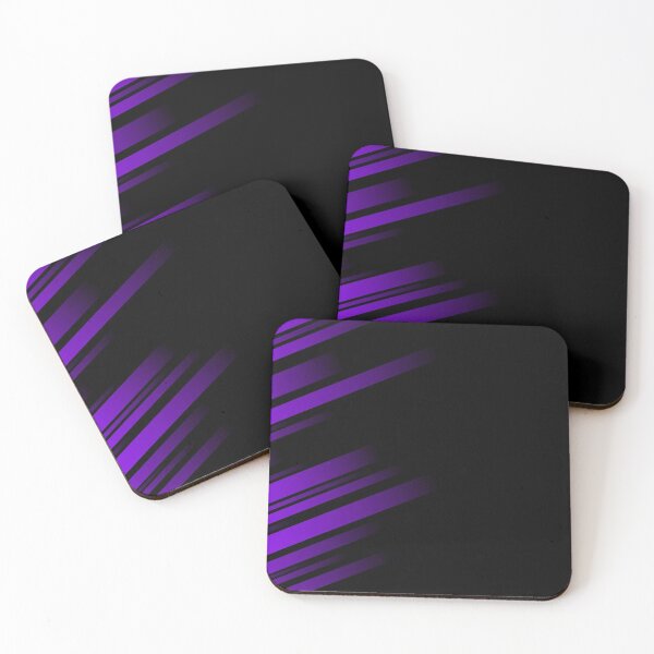 Item preview, Abstract Purple and Black Striped designed and sold by SoccaTamam.