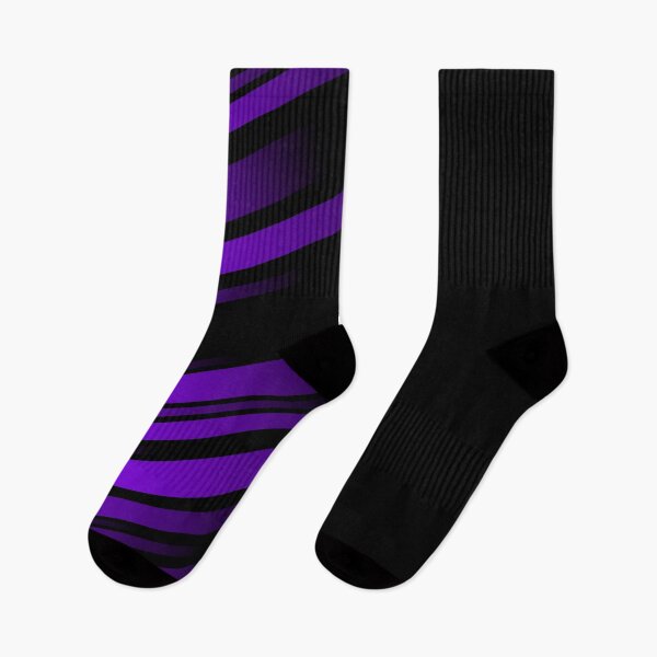 Item preview, Abstract Purple and Black Striped designed and sold by SoccaTamam.