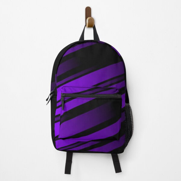 Item preview, Abstract Purple and Black Striped designed and sold by SoccaTamam.