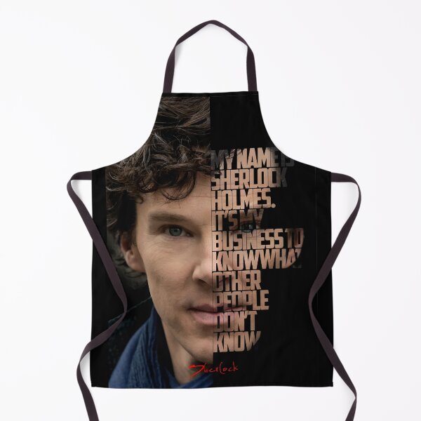Item preview, Sherlock Tv Show quote poster designed and sold by Enea Kelo.