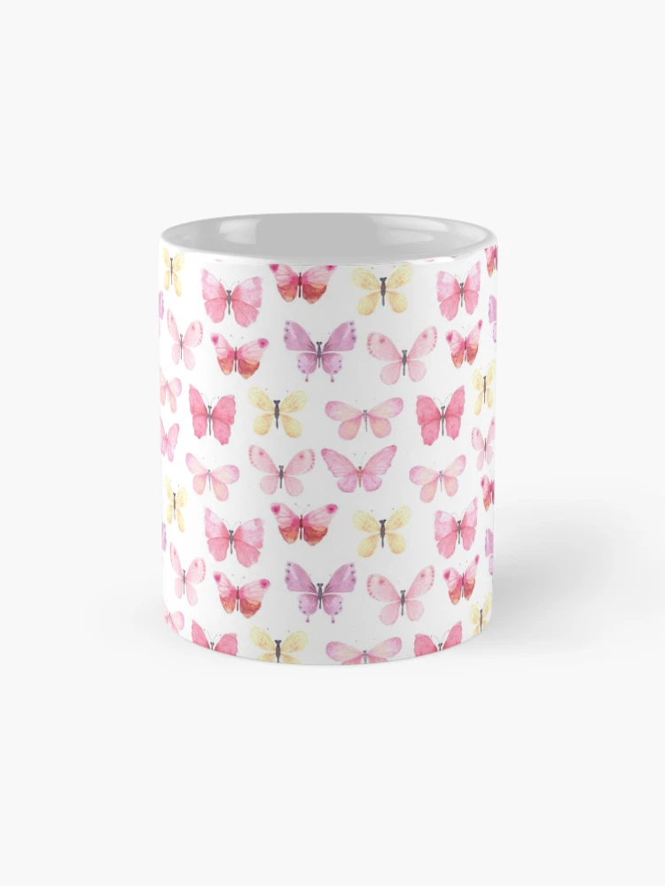 Thumbnail 4 of 6, Coffee Mug, Butterfly pattern designed and sold by CallSignNacho.