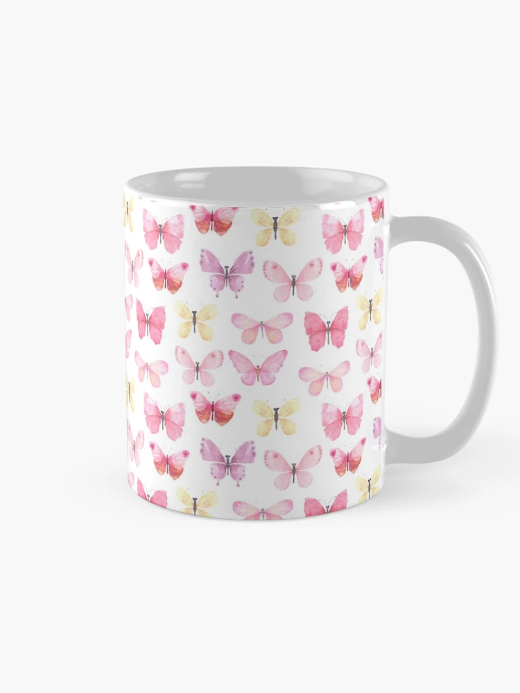 Thumbnail 3 of 6, Coffee Mug, Butterfly pattern designed and sold by CallSignNacho.
