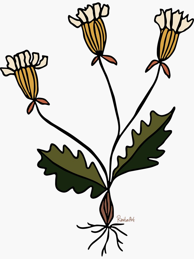Botanik Blume von RanitasArt