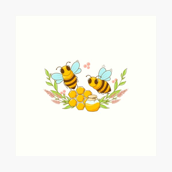 Bee collection Free Stock Vectors