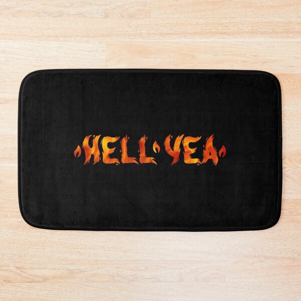 Item preview, Flaming Hell Yea designed and sold by TheBearandBunny.