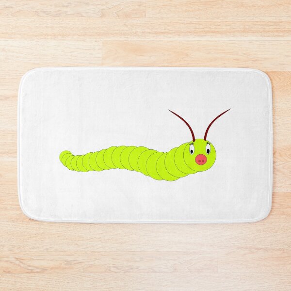 Item preview, Cute neon green caterpillar designed and sold by hop2swing.