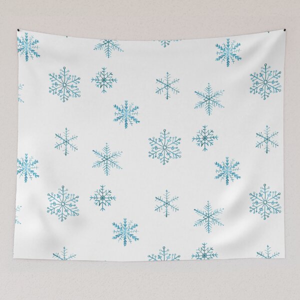 Item preview, blue snowflakes designed and sold by LifeAsGeneration Z.