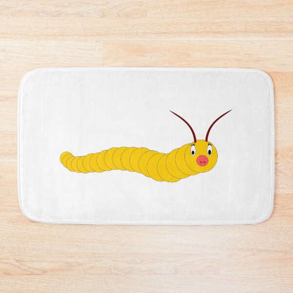 Item preview, Cute orange caterpillar designed and sold by hop2swing.