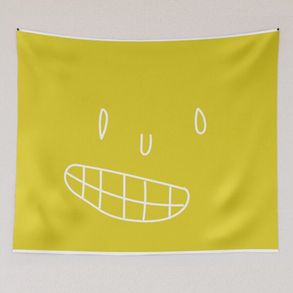 Item preview, Yellow Greedy Face - Hand Drawn - Illustration designed and sold by CCDesign.