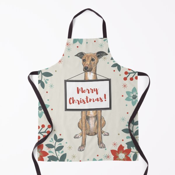 Item preview, Christmas Greyhound designed and sold by AnnaAndVibes.