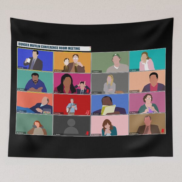 Item preview, The Office Virtual Conference Room Meeting designed and sold by doctorheadly.