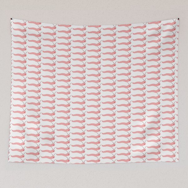 Item preview, Cute bright pink caterpillar designed and sold by hop2swing.