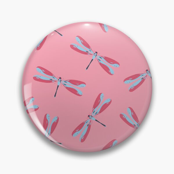 Item preview, Cute Dragonfly Wallpaper designed and sold by kkavtaradze.