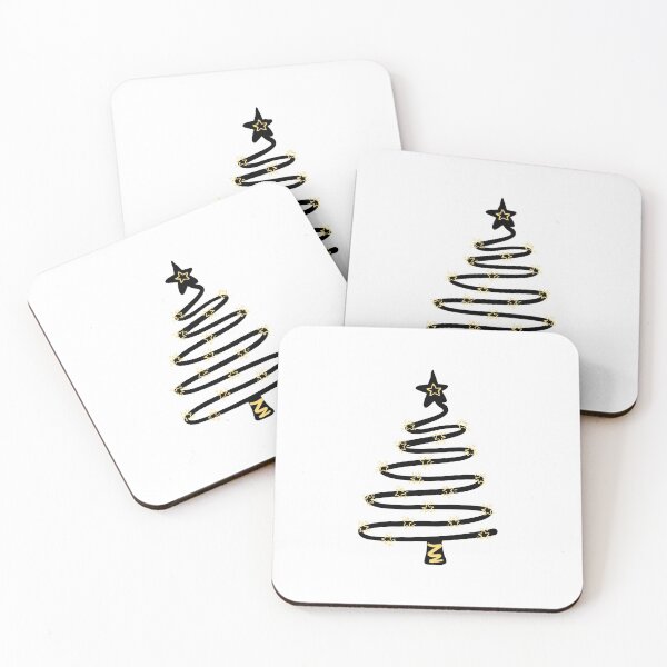Item preview, Abstract Christmas Tree, Minimal Art designed and sold by Wheimay.