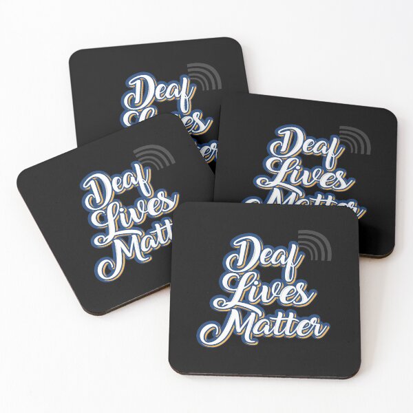 Item preview, Hearing Impaired Deaf Lives Matter designed and sold by RhondaVarner.