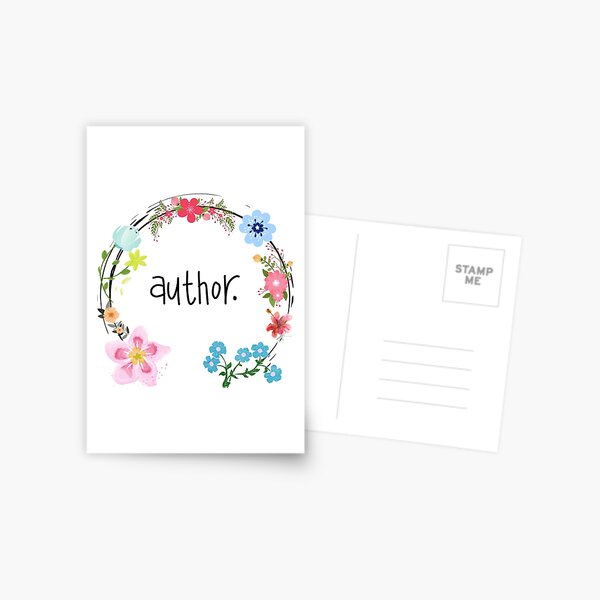 Author. Postcard