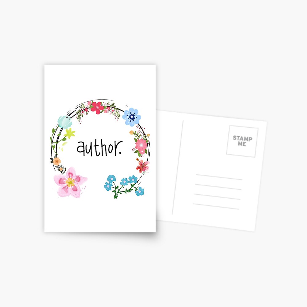 Author. Postcard