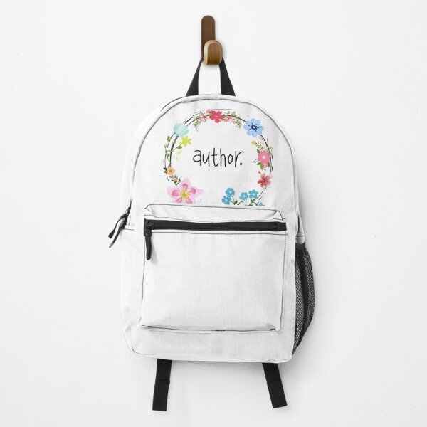 Author. Backpack