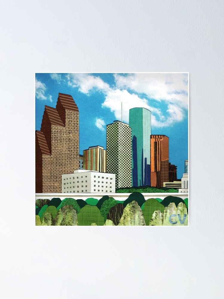 Thumbnail 1 of 3, Poster, Houston designed and sold by cindyduhe.